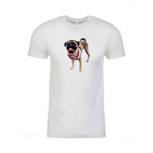 CARTOON ART CUSTOM PUG SHIRT - Cute Pug Shirts